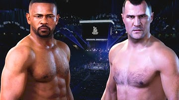 Roy Jones Jr vs Sergey Kovalev FULL FIGHT | Undisputed Boxing Game AI Simulation (CPU vs CPU)