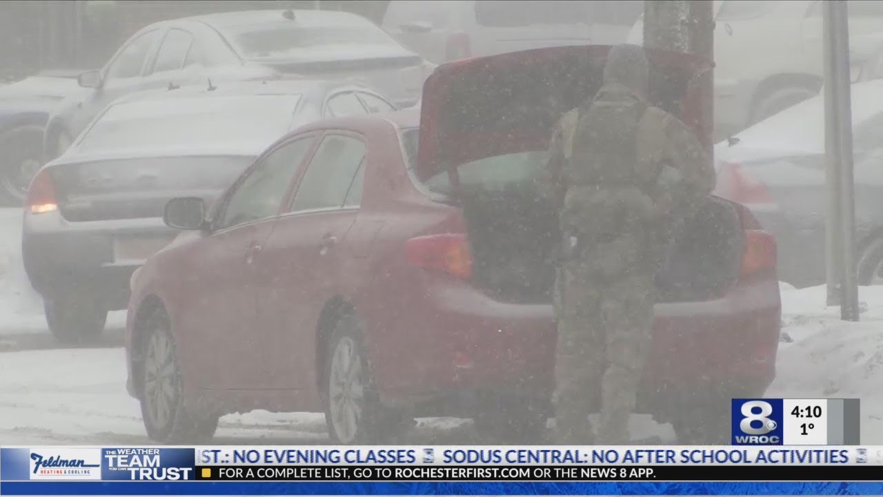 Rochester police work standoff on Norton St. in freezing conditions