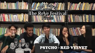 NON KPOP FANS REACT TO KPOP - Psycho by Red Velvet 레드벨벳