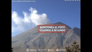 ? POPOCATÉPETL | Gases y vapor de agua. El Volcán EnVivo