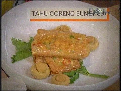  Resep  Masakan Tahu Goreng  Bungkus ala  Chef Vania Wibisono 