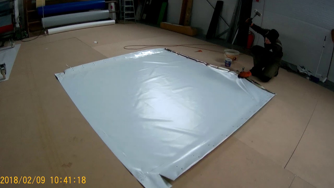 Sofer europa 3,5 tone. Schimbam prelata din spate 7.