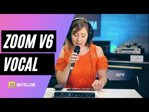 ZOOM V6 Vocal Processor TEST MUZYKUJ 4K