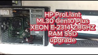 HP ProLiant ML30 Gen10 Plus ram ssd upgrade | P44718-421| UNBOXING!!