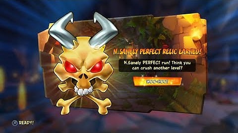 Crash Bandicoot 4: "N.Sanity Peak" All Boxes, No Deaths, Perfect Relic