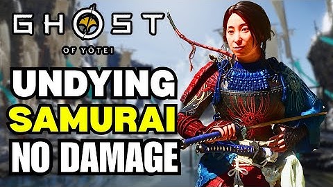 THE UNDYING SAMURAI Boss Fight (No Damage) - Lethal Difficulty - Ghost Of Yotei