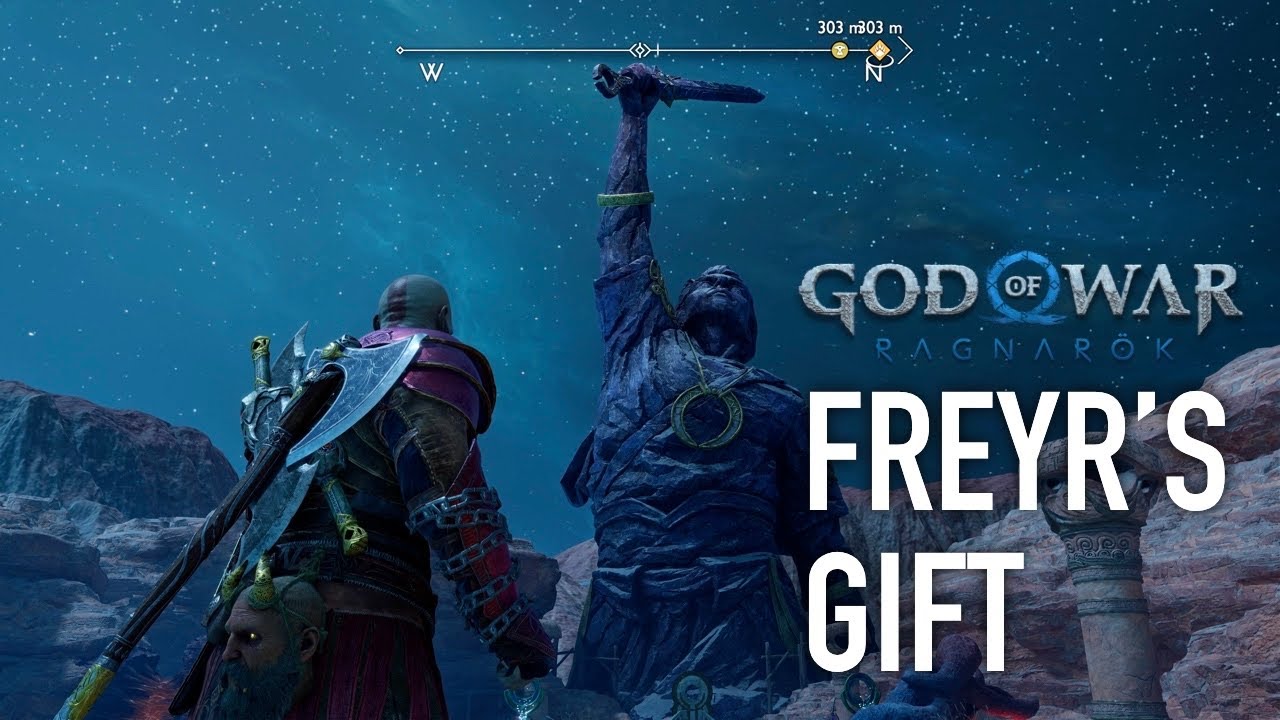 God of War Ragnarök Freyr's Gift Favours YouTube