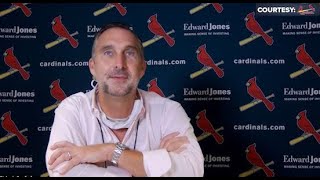 Cardinals president John Mozeliak talks after team clinches 2020 postseason berth