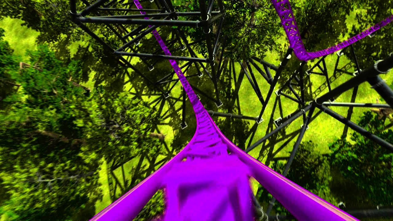 Infinity (Hypercoaster Intamin) - Nolimits Coaster simulation 2