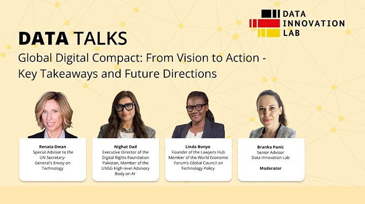 Data Talks - "Global Digital Compact: From Vision to Action - Key Takeaways and Future Directions"