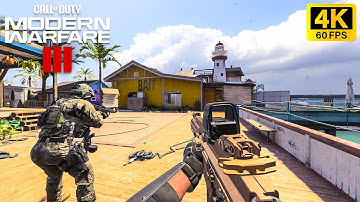 COD MW3 Multiplayer Gameplay BAS-B Weapon No Commentary 4K