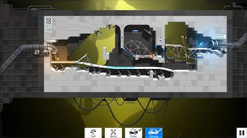 Portal Bridge Constructor - Level 18 - Convoy