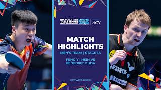 Feng Yi-Hsin vs Benedikt Duda | MT - Groups | #ITTFWorlds2026