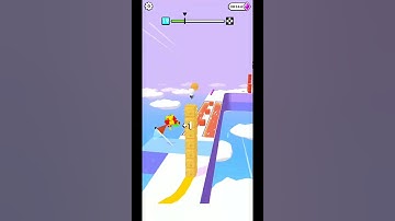 😱⏫⏫ Cube surfer Android(İOS) game play #shorts #cubesurfer level 35