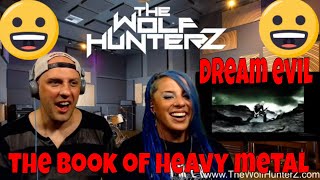 DREAM EVIL - The Book Of Heavy Metal (OFFICIAL VIDEO) THE WOLF HUNTERZ Reactions