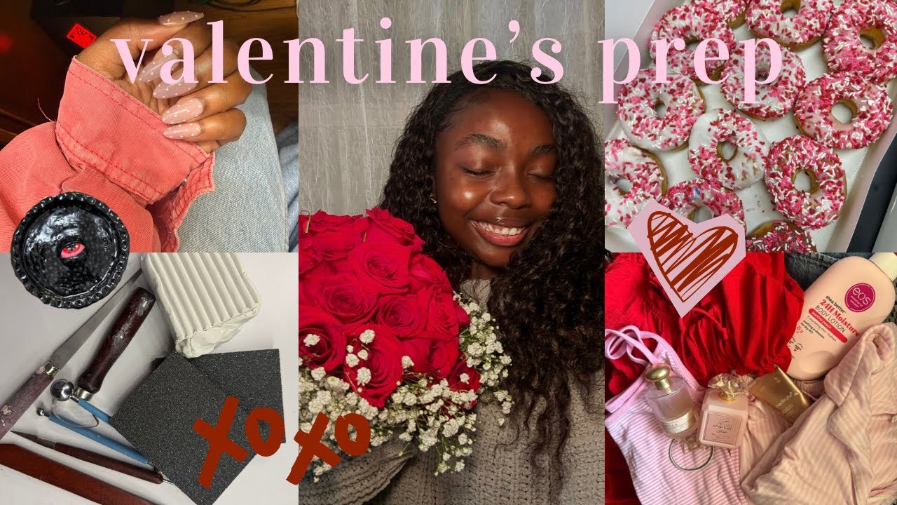 let’s prep for valentine’s day 💌 | nails, gifts, packing + more