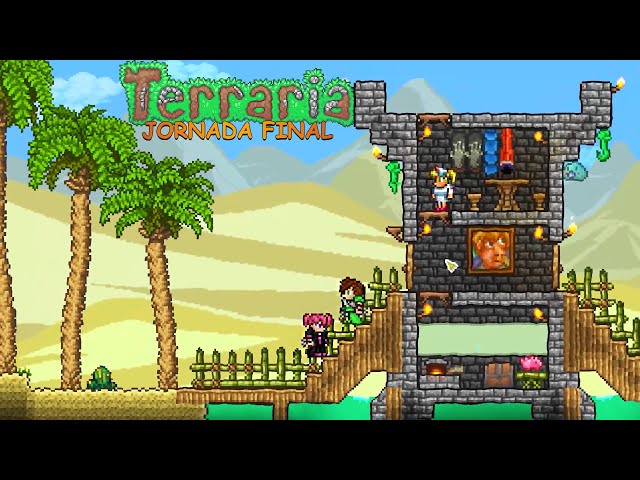 Terraria: DERROTANDO O OLHO DE CTHULHU! 👁‍🗨 (Jornada Final) #4 