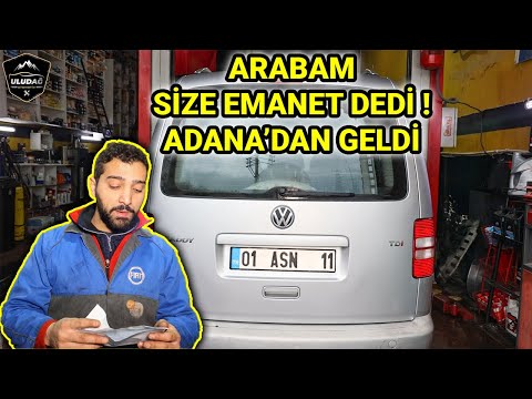 5 YILDIR AĞIR BAKIM YAPILMAMIŞ ARABA ! (Volkswagen Caddy 1.6 TDI Motor Triger Seti - Devirdaim)