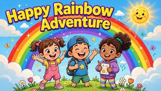 🌈 Rainbow Magic Adventure 🎵 | Nursery Rhymes for Kids | 3D Animated Songs