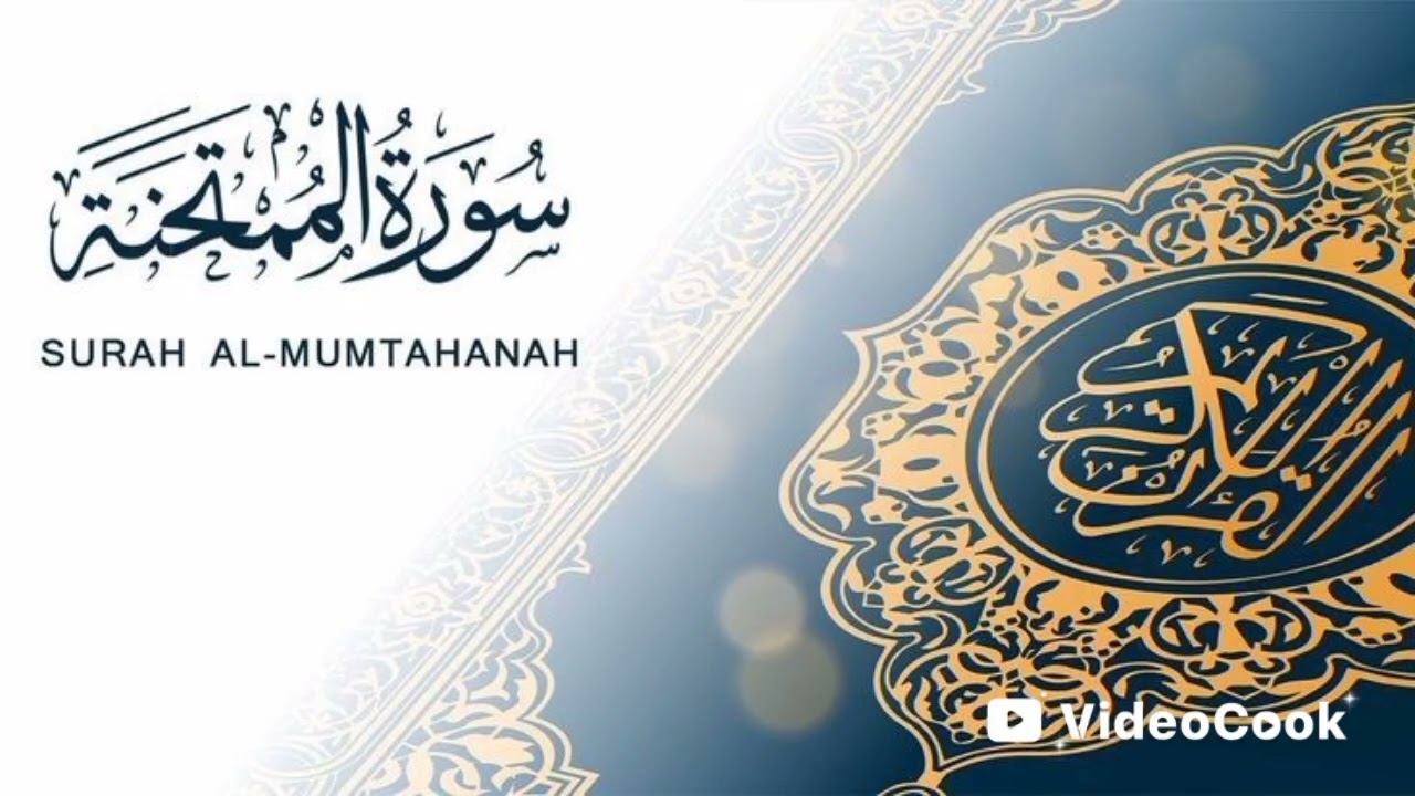 سورة الممتحنة القارئ ياسين الجزائري 