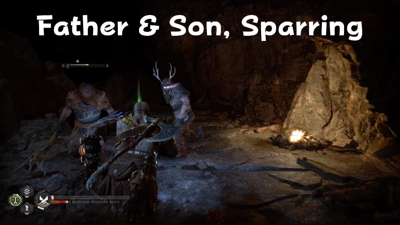 Father & Son sparring