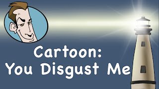 Cartoon: You Disgust Me - Kat, Ruler of the Toes