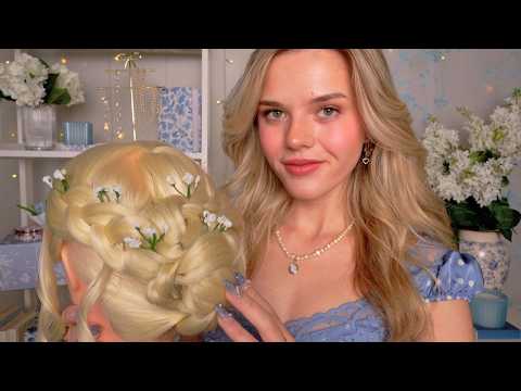 ASMR Luxe Bridal Hair Consultation 💍🤍🕊️ (personal attention + gentle over explaining)