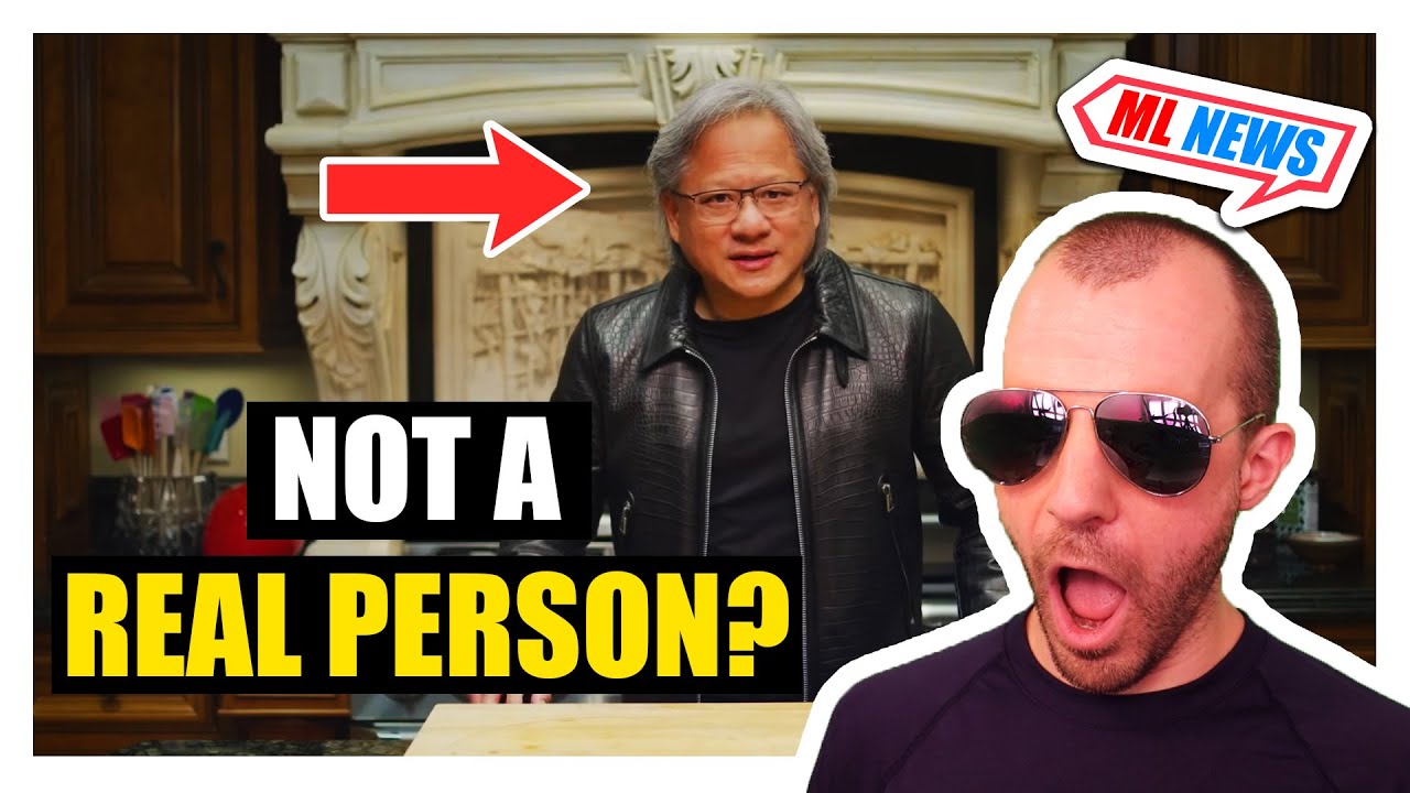 [ML News] Nvidia renders CEO | Jurassic-1 larger than GPT-3 | Tortured Phrases reveal Plagiarism