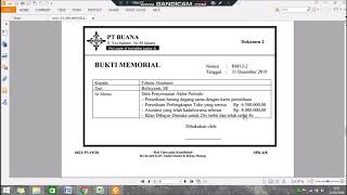 Jurnal penyesuaian pt buana (part 1 ...