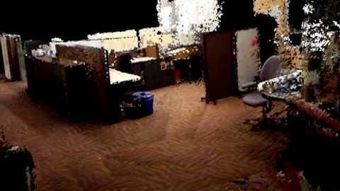 3D models built with Kinect style depth camera