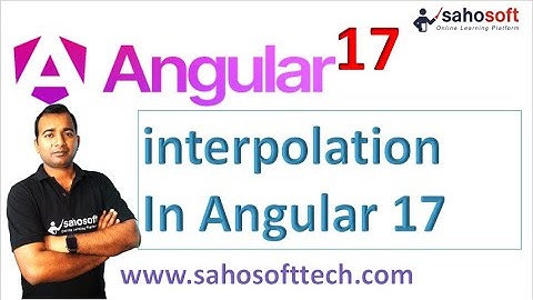 interpolation Binding in Angular 17  | Data Binding | Angular 17 Tutorials in Hindi