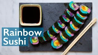 Super Simple Rainbow Sushi!