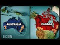 Two economies with one set of flaws the economies of australia and canada  econ