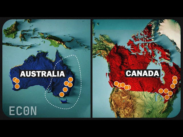 Two Economies, With One Set of Flaws: The Economies of Australia and Canada | Econ class=