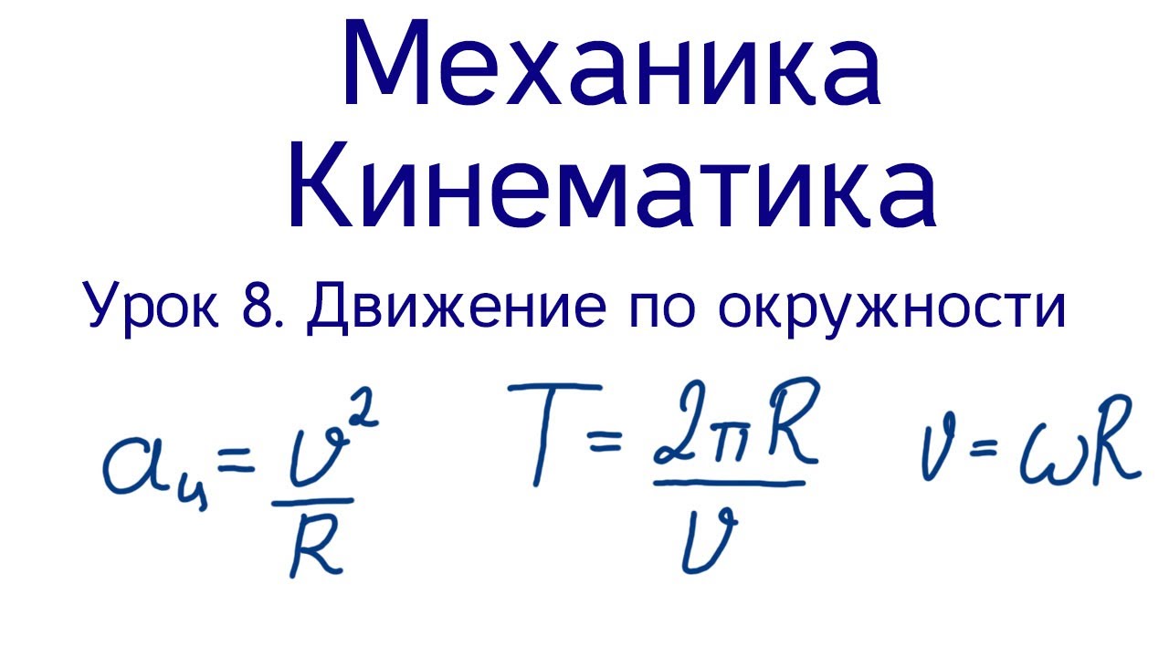 Кинематика ЕГЭ физика.