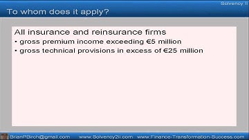 An introduction to Solvency II (Solvency 2)