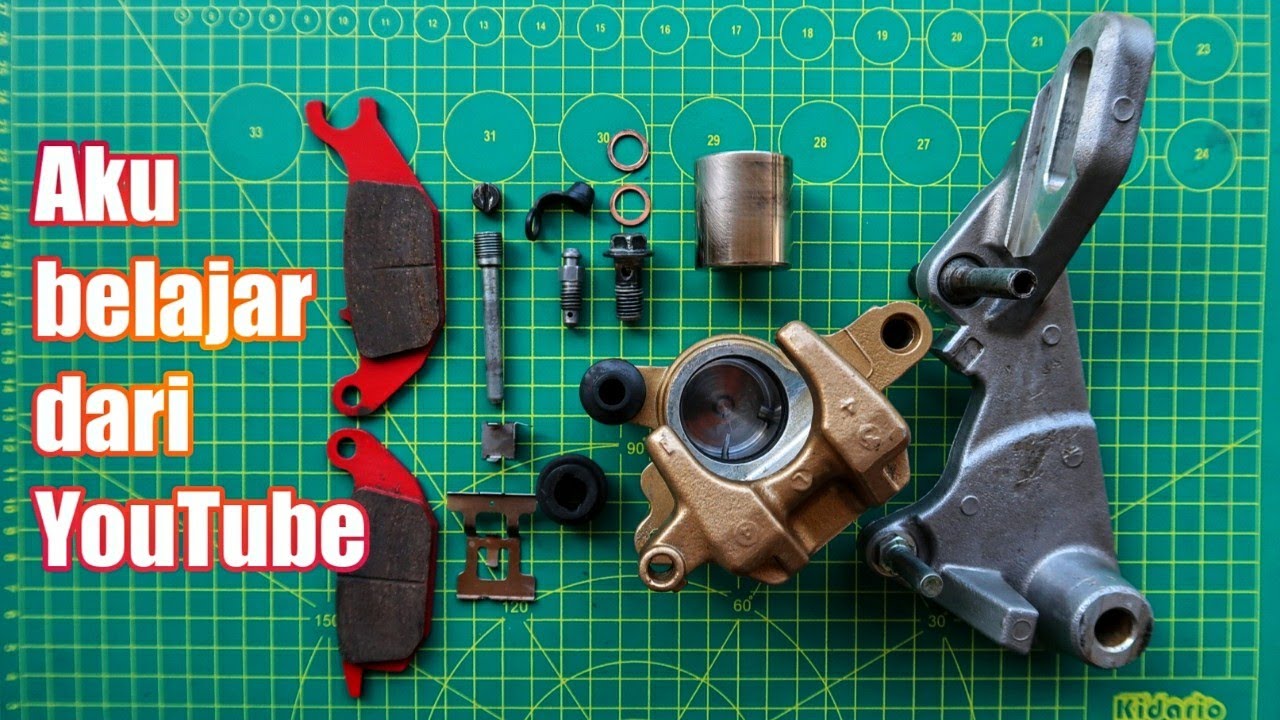 Servis Brek Caliper Belakang Di Rumah | 135LC 5speed