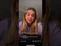 Addison Rae Instagram Live 13th April,2021
