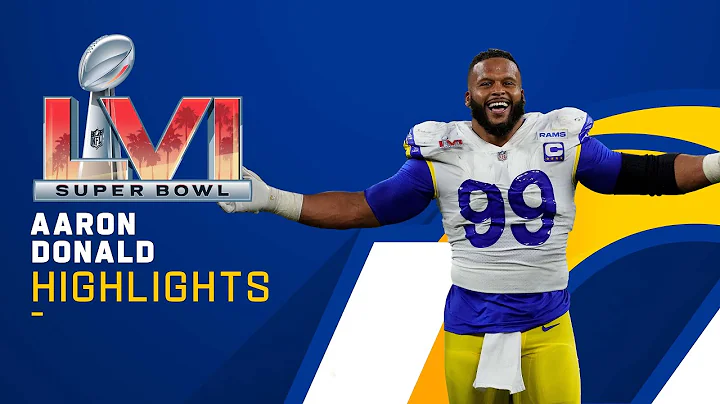 Aaron Donald's dominant defensive plays in 2-sack ...