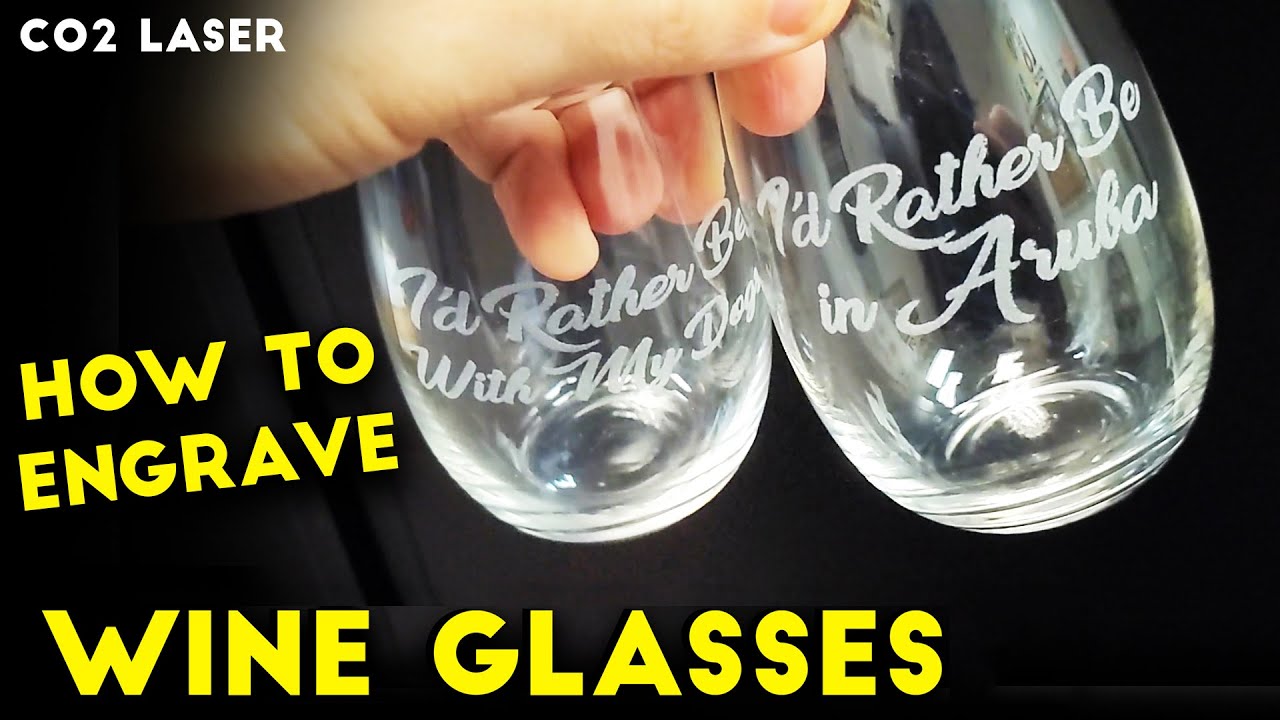 White Wine Glass - Design: S2 - Everything Etched