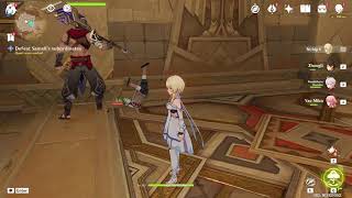 NPC is stuck on the ground || Genshin Impact