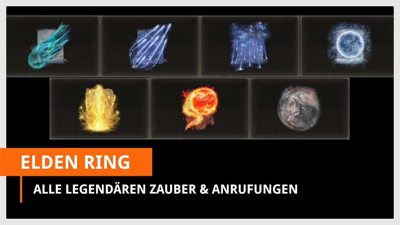 Legendäre Zauber Und Anrufungen Elden Ring Elden Ring: Alle 7 Legendären Zauber und Anrufungen finden (Trophäen