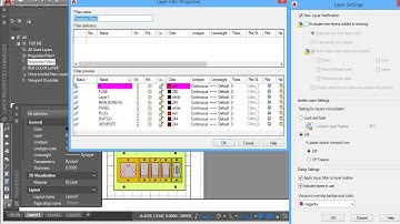 179_2 (FORMAT TOOLS) LAYER COMMAND AUTOCAD, LAYER SETTINGS DIALOG BOX AND LAYER FILTERS ALL OPTIONS.