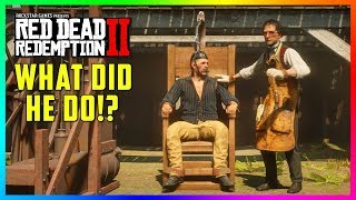 You WON'T Believe What This Outlaw Did In Red Dead Redemption 2 & Why He's In The Electric Chair! You WON'T Believe What This Outlaw Did In Red Dead Redemption 2 & Why He's In The Electric Chair!