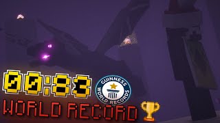 (Minecraft Speedrun) ..چۆن ماینکرافتم بە کەمتر لە ١ چرکە تەواو کرد