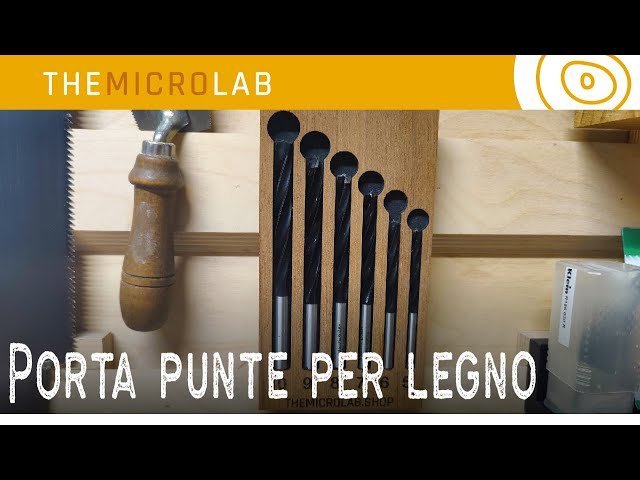 Porta punte per legno fai-da-te