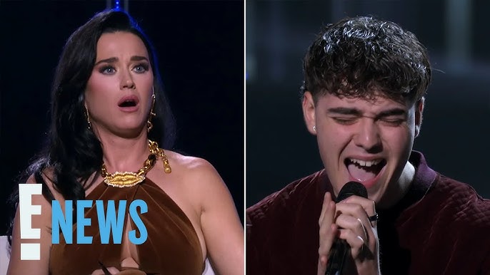 American Idol Katy Perry S Jaw Drops During This Incredible Performance Of An Adele Song E News