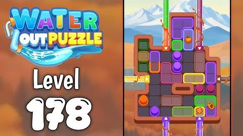Water Out Puzzle Level 178 Walkthrough