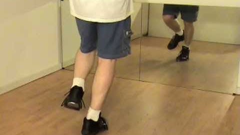 Buck Double Time Step Tap Dance Move Shown by Rod Howell at unitedtaps.com