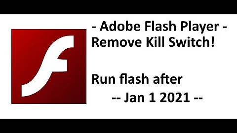 Running Flash Player after Jan 12 2021